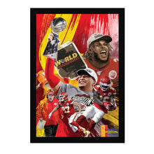 Load image into Gallery viewer, Chiefs Super Bowl Collage