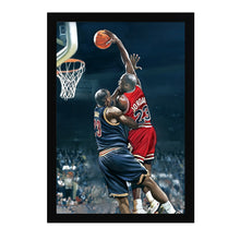 Load image into Gallery viewer, MJ Dunking on Lebron