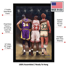 Load image into Gallery viewer, Magic, Bird, Jordan