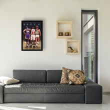 Load image into Gallery viewer, Magic, Bird, Jordan